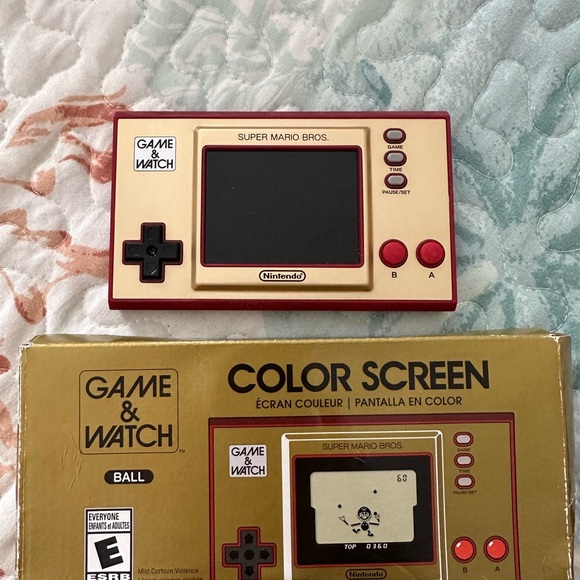 Nintendo Sm-35 Game Watch JPN Vintage Limited Handheld Video Game Collection - Picture 10 of 10